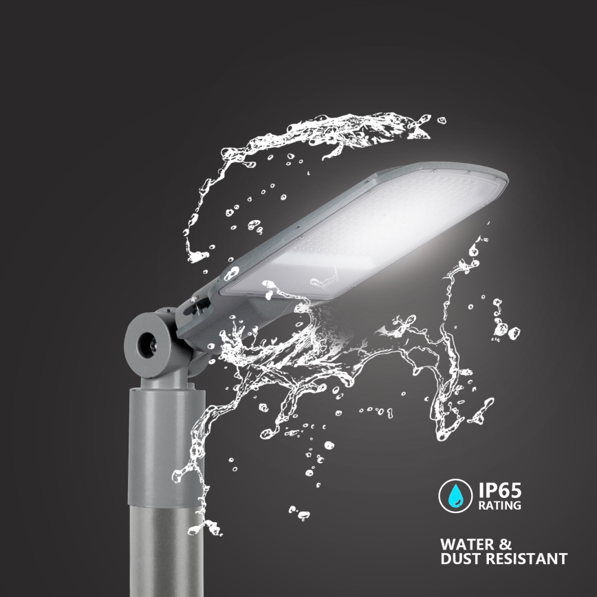 Brilagi - LED zunanja ulična svetilka URBANLIGHT LED/100W/230V siva IP65