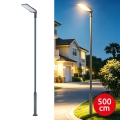 Brilagi - LED zunanja ulična svetilka z 5 m stebrom in vrtljivim nosilcem URBANLIGHT LED/200W/230V antracitna IP65