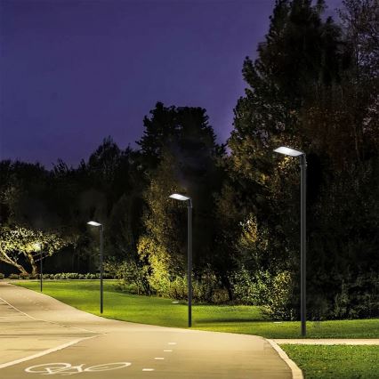 Brilagi - LED zunanja ulična svetilka z nastavljivim tečajem URBANLIGHT LED/100W/230V črna IP65