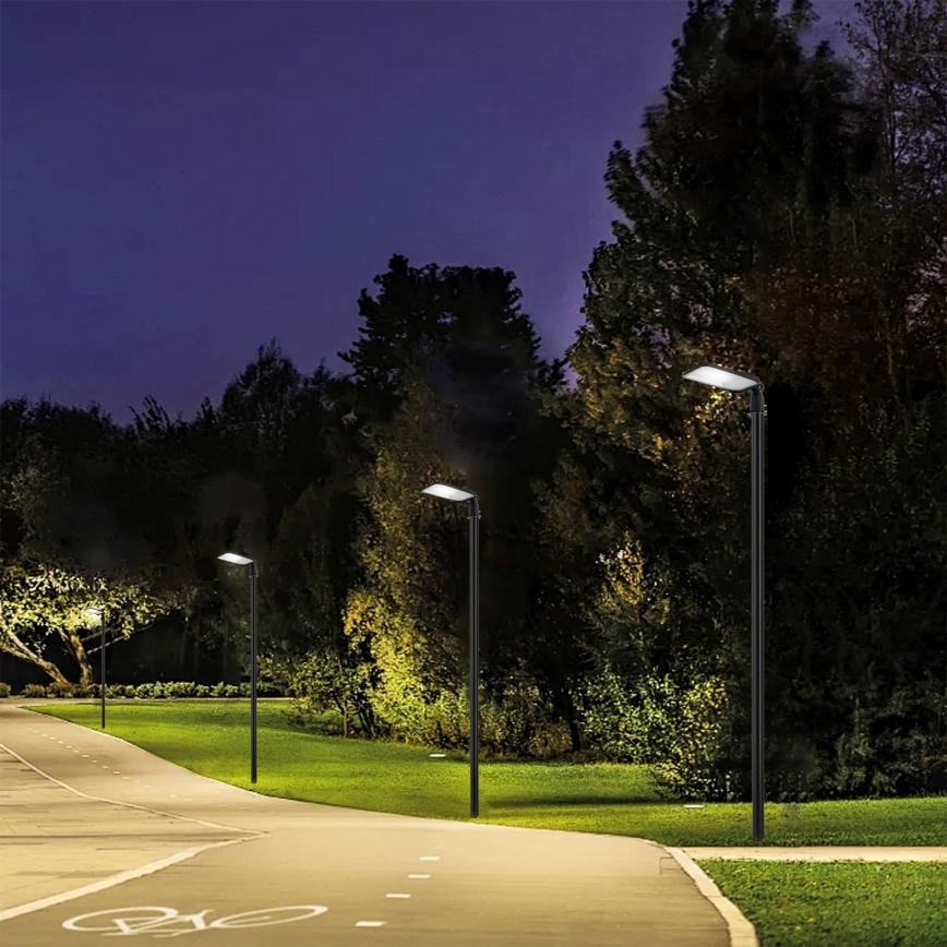 Brilagi - LED zunanja ulična svetilka z nastavljivim tečajem URBANLIGHT LED/100W/230V črna IP65