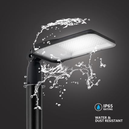 Brilagi - LED zunanja ulična svetilka z nastavljivim tečajem URBANLIGHT LED/100W/230V črna IP65