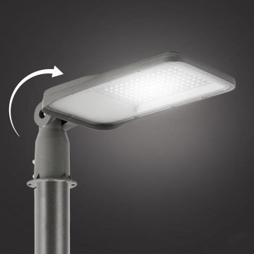 Brilagi - LED zunanja ulična svetilka z nastavljivim zglobom URBANLIGHT LED/100W/230V siva IP65