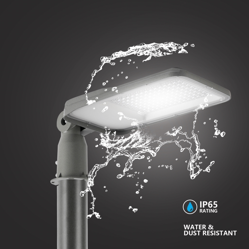 Brilagi - LED zunanja ulična svetilka z nastavljivim zglobom URBANLIGHT LED/100W/230V siva IP65