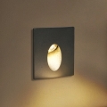 Brilagi - LED zunanja vgradna svetilka STAIRDOT LED/2W/230V črna IP65 kvadratna