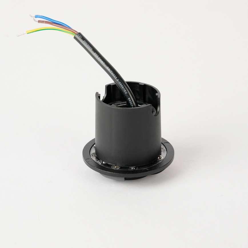 Brilagi - LED zunanja vgradna talna svetilka GROUNDRAY LED/1W/230V črna IP67