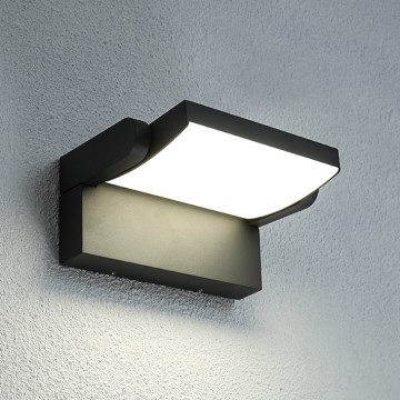 BRILAGI - LED zunanje stensko svetilo ANKLE LED/12W/230V IP65 črno