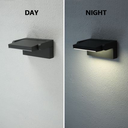 BRILAGI - LED zunanje stensko svetilo ANKLE LED/12W/230V IP65 črno