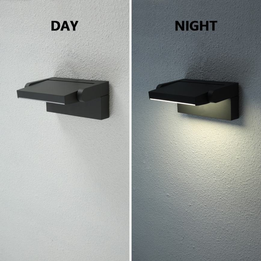 BRILAGI - LED zunanje stensko svetilo ANKLE LED/12W/230V IP65 črno