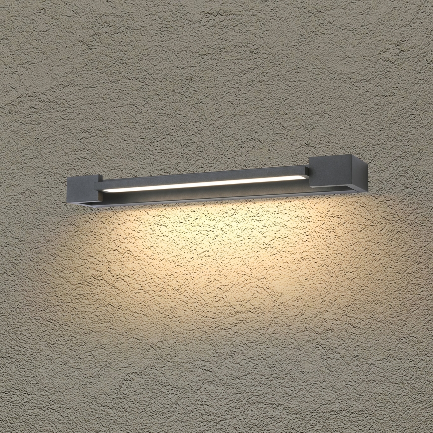Brilagi - Zunanja LED stenska svetilka AQUA LINE LED/12W/230V 45 cm IP44 antracit CRI 90