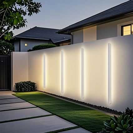 Brilagi - LED zunanji stenski svetilec LINEAR LED/32W/230V 3000K IP65 140 cm bela CRI 90
