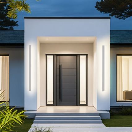 Brilagi - LED zunanji stenski svetilec LINEAR LED/32W/230V 3000K IP65 140 cm bela CRI 90