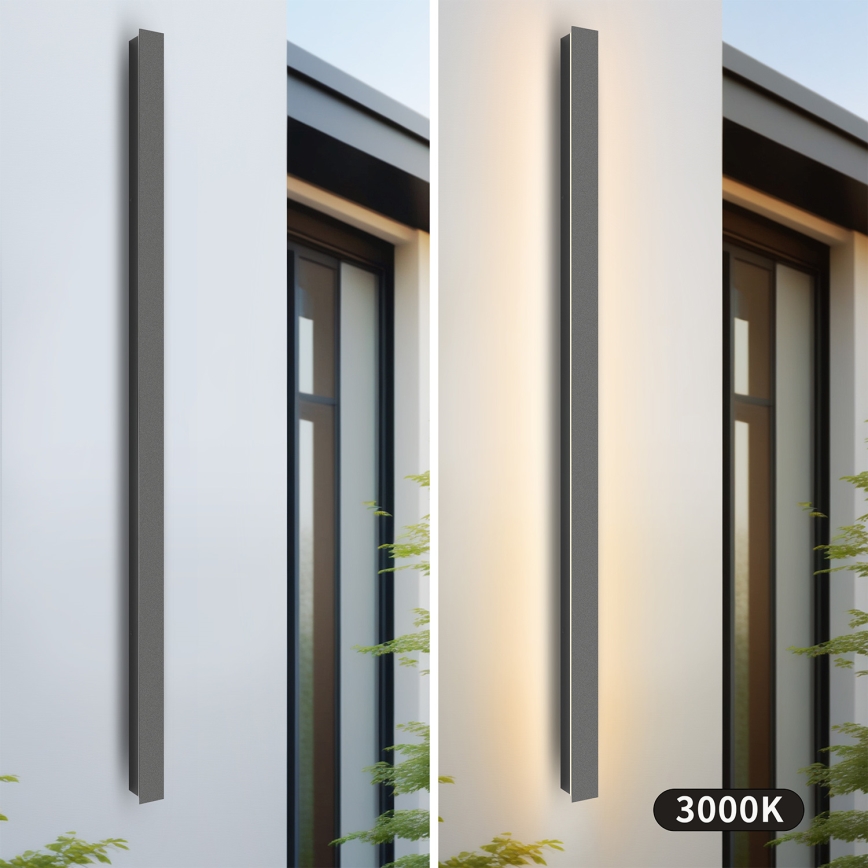 Brilagi - LED zunanja stenska svetilka LINEAR LED/32W/230V 3000K IP65 140 cm antracit CRI 90