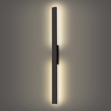 Brilagi - LED zunanje stensko svetilo LUNA LED/24W/230V 4000K IP65 100 cm črna