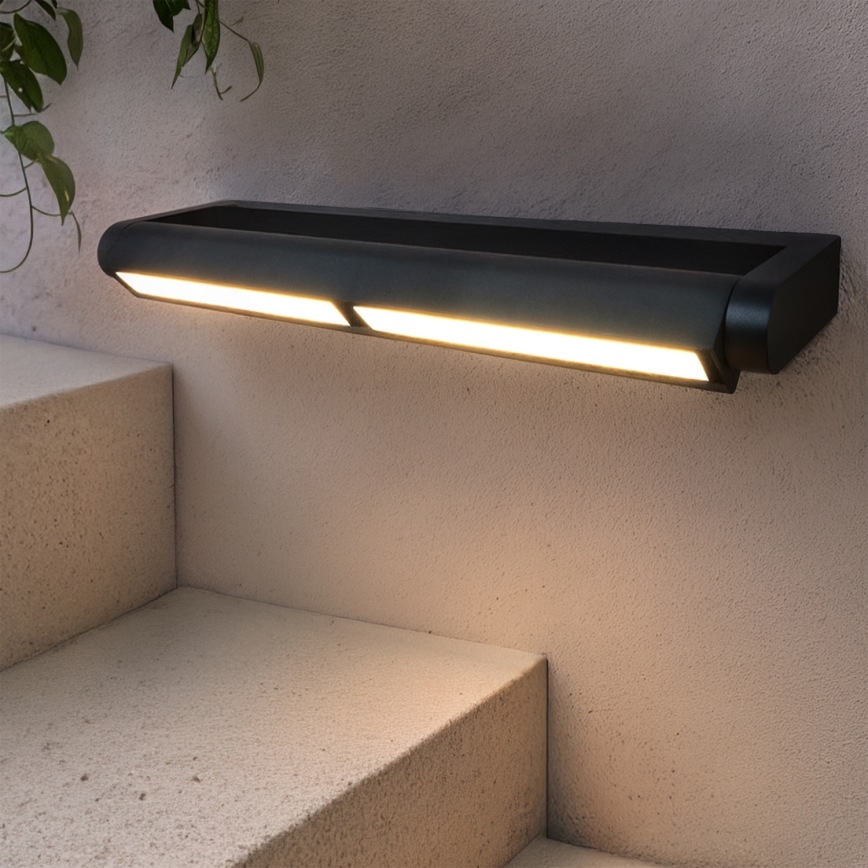 Brilagi - LED zunanje stensko svetilo SALERNO LED/24W/230V 66 cm črno IP65