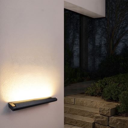 Brilagi - LED zunanje stensko svetilo SALERNO LED/24W/230V 66 cm črno IP65