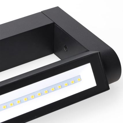 Brilagi - LED zunanje stensko svetilo SALERNO LED/24W/230V 66 cm črno IP65
