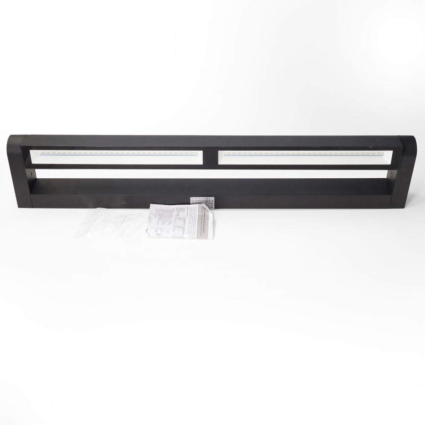 Brilagi - LED zunanje stensko svetilo SALERNO LED/24W/230V 66 cm črno IP65