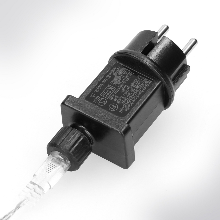 Brilagi - LED zunanji božični niz 150 LED, 5 m, IP44, hladna bela, učinek ognjemeta