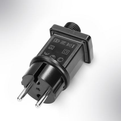 Brilagi - LED zunanji božični niz 150 LED, 5 m, IP44, hladna bela, učinek ognjemeta