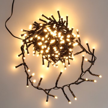 BRILAGI - LED Zunanji božični niz 180xLED 8m IP44 topla bela