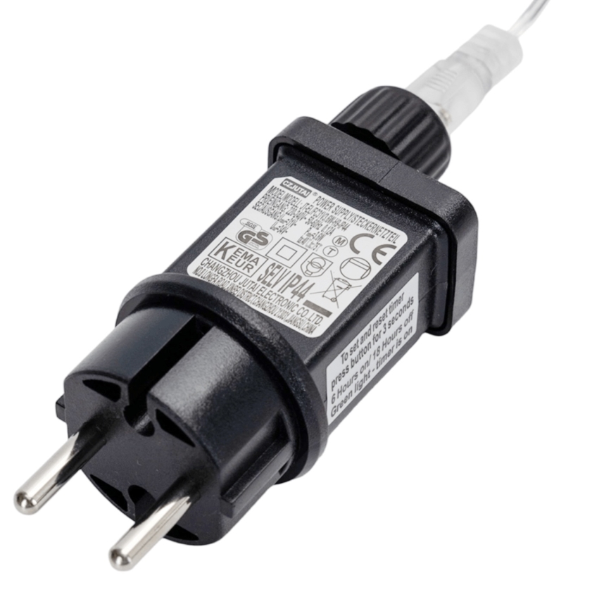 Brilagi - LED zunanji božični niz, 200 × LED, 8 funkcij, 13 × 0,6 m, IP44, topla bela