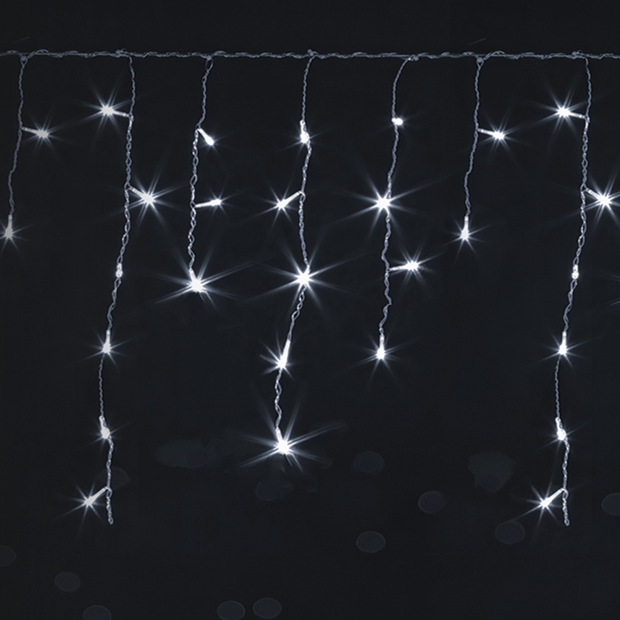 Brilagi - LED zunanji božični niz 200xLED/8 funkcij 13x0,6m IP44 hladno bela