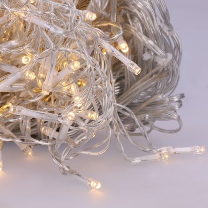 Brilagi - LED zunanji božični niz 400 LED / 8 funkcij, 23 m, IP44, topla bela