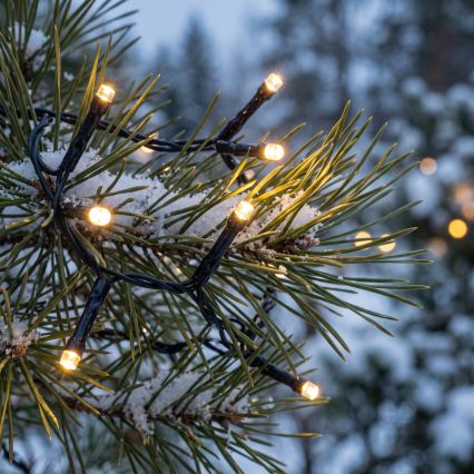 BRILAGI - LED zunanji božični niz 400xLED 13m IP44 topla bela