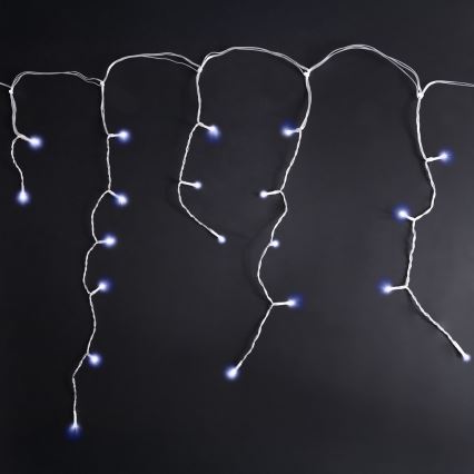 Brilagi - LED zunanji božični niz 400xLED/8 funkcij 23m IP44 hladna bela