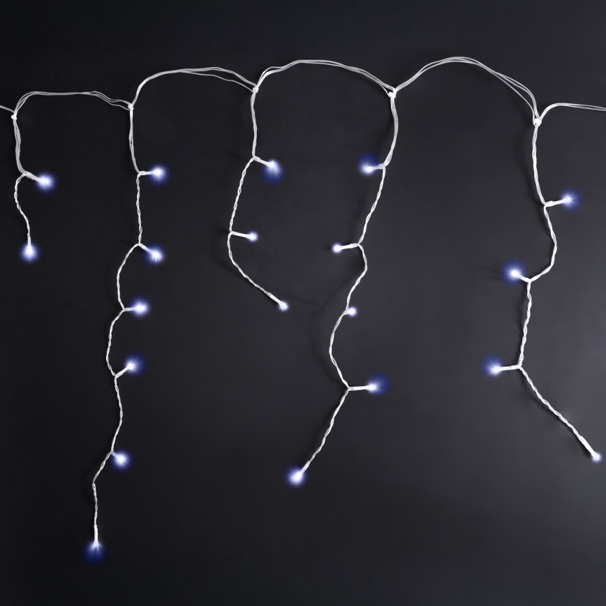Brilagi - LED zunanji božični niz 400xLED/8 funkcij 23m IP44 hladna bela