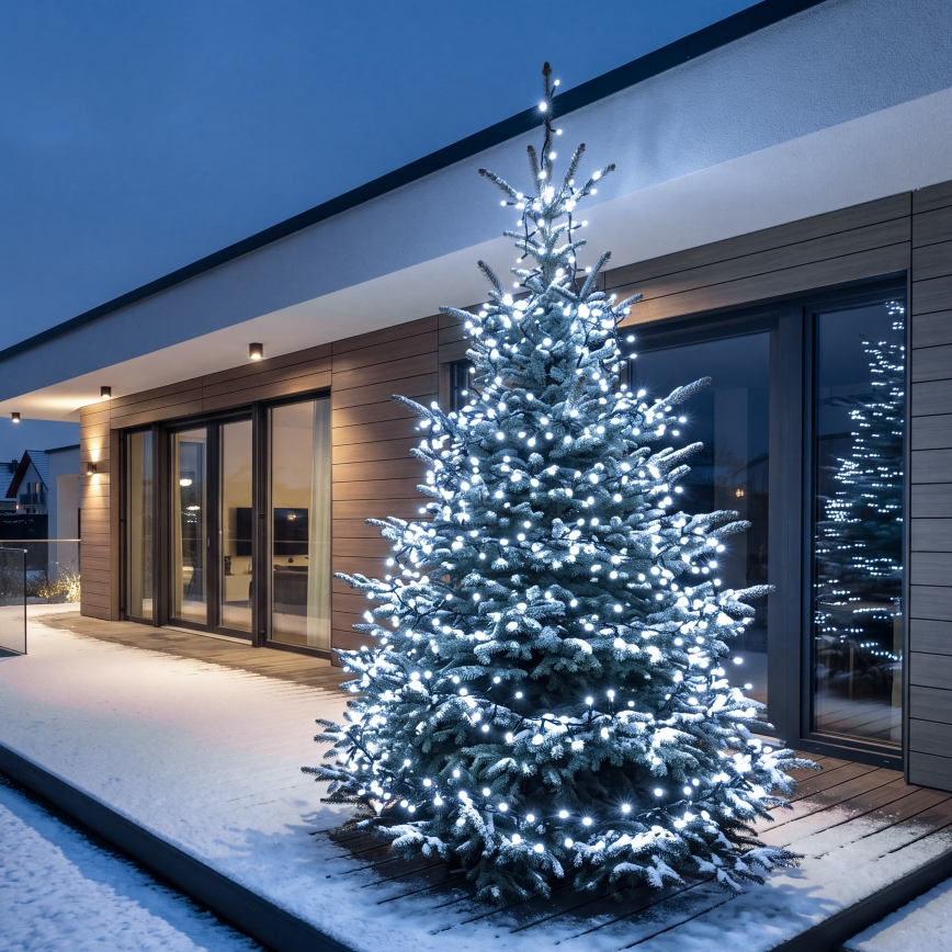 BRILAGI - LED zunanji božični niz 800xLED 21m IP44 hladno bela