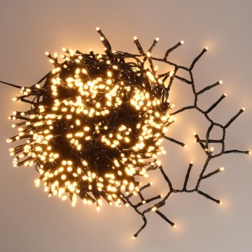 BRILAGI - LED zunanji božični niz 800xLED 21m IP44 topla bela