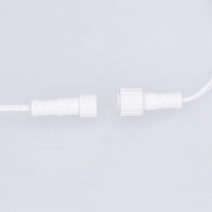 Brilagi - LED zunanja dekorativna girlanda GIRLANDA 25xE12/0,8W/230V 20m bela IP44 topla bela