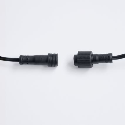 Brilagi - LED zunanji dekorativni niz GIRLANDA 25xE12/0,36W/24V 20m črna IP44 topla bela