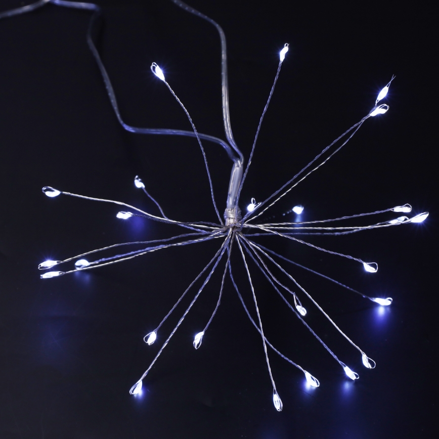 Brilagi - LED zunanji niz, 150 LED, 5 m, IP44, hladno bela, učinek ognjemeta