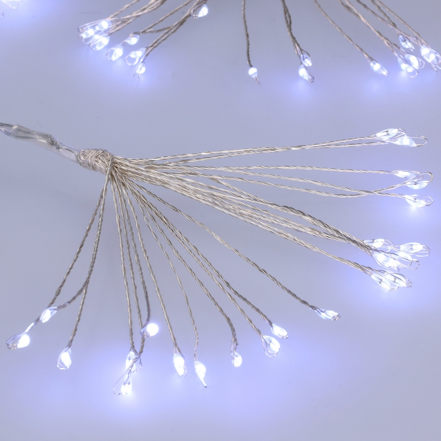 Brilagi - LED zunanji niz, 150 LED, 5 m, IP44, hladno bela, učinek ognjemeta