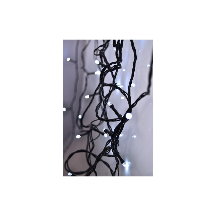 Brilagi - LED zunanji niz 150 LED / 8 funkcij 18 m IP44 hladna bela