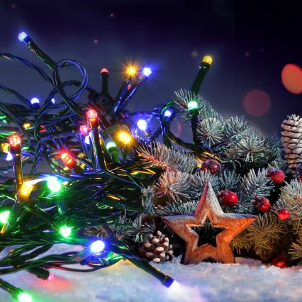 Brilagi - LED Zunanji  niz 300xLED/8 funkcij 35 m IP44 večbarven