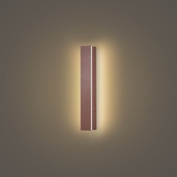 Brilagi - LED zunanji stenski svetilec LINEAR LED/8W/230V 3000K IP65 30 cm rjav CRI 90