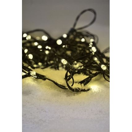 Brilagi - LED zunanji svetlobni niz 100xLED/8 funkcij 13 m IP44 topla bela