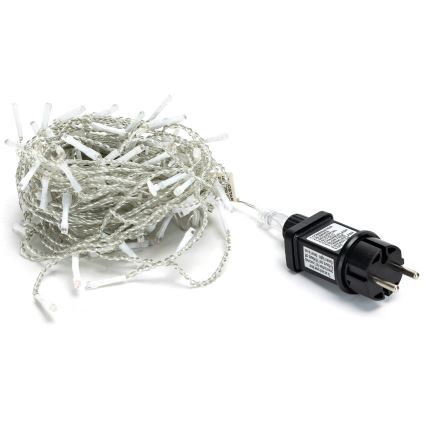 Brilagi - LED zunanji svetlobni niz 200xLED/8 funkcij 13x0,6m IP44 hladna bela