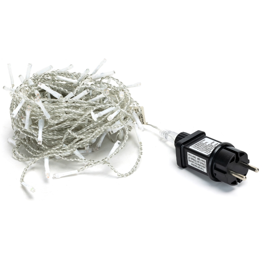 Brilagi - LED zunanji svetlobni niz 200xLED/8 funkcij 13x0,6m IP44 hladna bela