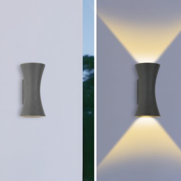 Brilagi - LED Zunanji zidna svetilka BICON LED/10W/230V antracit IP44