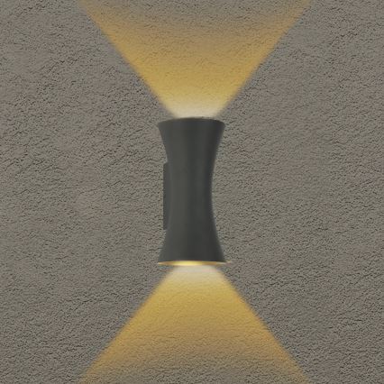 Brilagi - LED Zunanji zidna svetilka BICON LED/10W/230V antracit IP44
