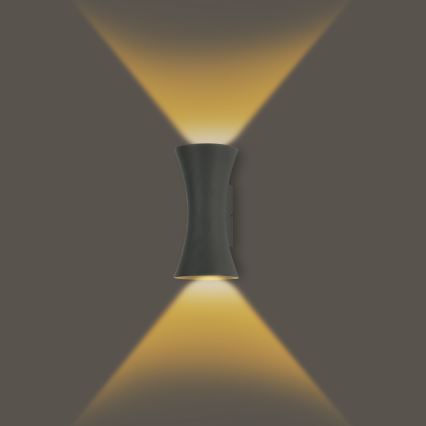Brilagi - LED Zunanji zidna svetilka BICON LED/10W/230V antracit IP44
