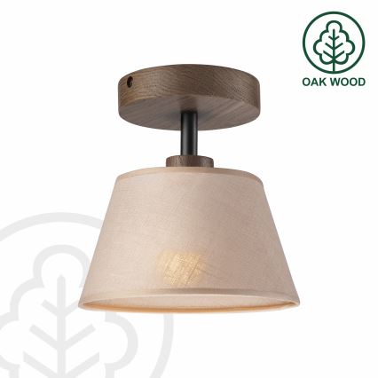 Brilagi - Lestenec ANTHONY 1xE14/60W/230V hrast oreh/bež