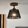 Brilagi - Lestenec ANTHONY 1xE14/60W/230V hrast oreh/črna