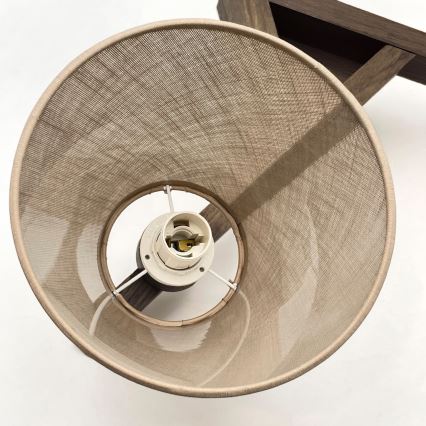 Brilagi - Lestenec ANTHONY 3xE14/40W/230V hrast oreh/bež