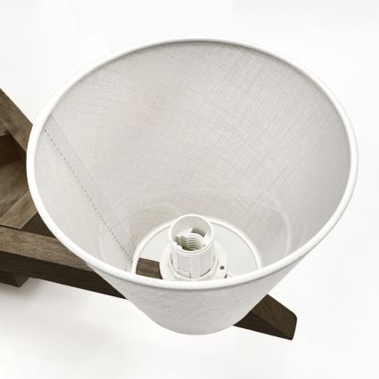 Brilagi - Lestenec ANTHONY 5xE14/40W/230V hrast oreh