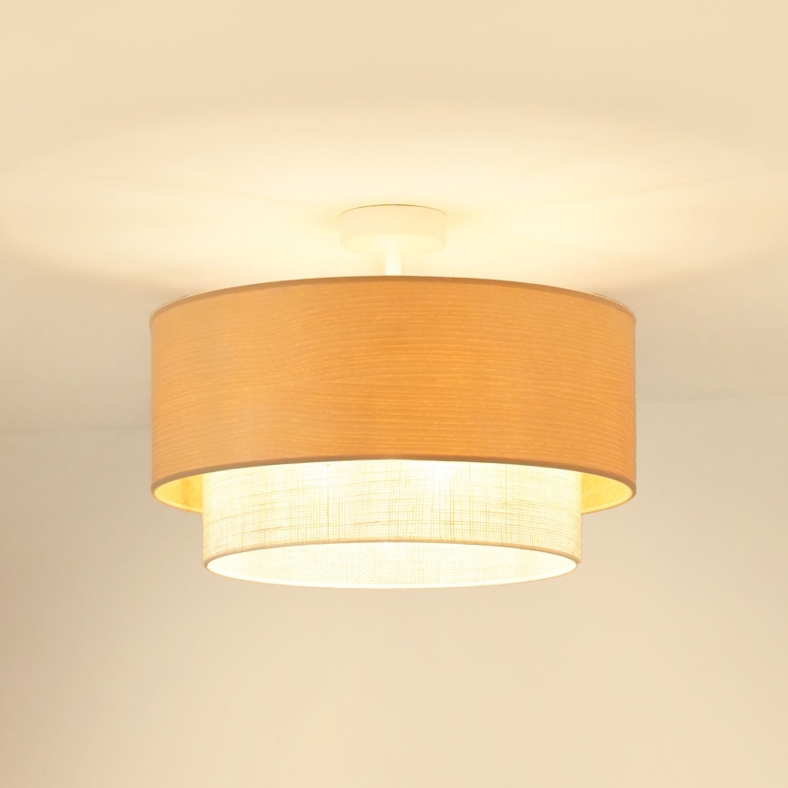 Brilagi - Lestenec ARIZONA BOHO 1xE27/15W/230V pr. 45 cm krem barva/bež